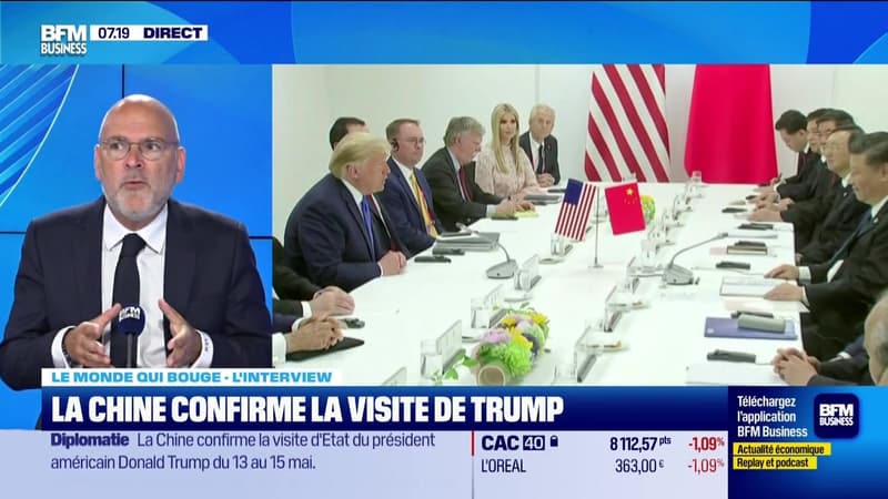 Le monde qui bouge - L'Interview : La Chine confirme la visite de Trump - 11/05