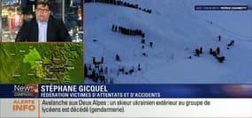 Avalanche en Isère: "Il faut que les victimes soient suivies régulièrement pour qu'il n'y ait pas de traumatisme qui perdure", Alain Ducardonnet