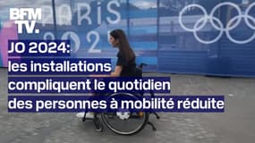 JO 2024: les installations compliquent le quotidien des personnes à mobilité réduite