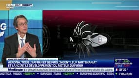 Olivier Andriès (Directeur Général de Safran): "Nous avons comme objectif que notre moteur fonctionne avec 100% des carburants durables [...] Notre moteur du futur pourra fonctionner aussi avec l'hydrogène"