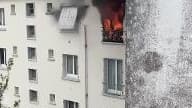Violent incendie dans un appartement à Saint-Nazaire - Témoins BFMTV