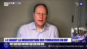 Paris: Philippe Goujon, maire du 15e arrondissement estime qu'il faut "réguler" les terrasses