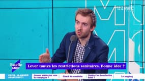Covid : la liberté avant tout ? "Prudence, les anglais ne sont pas dans la même situation que nous" rappelle Hadrien Mathoux.