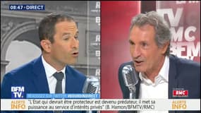 "L'Etat qui devrait être protecteur est devenu prédateur, il met sa puissance au service d'intérêts privés" dénonce Benoît Hamon