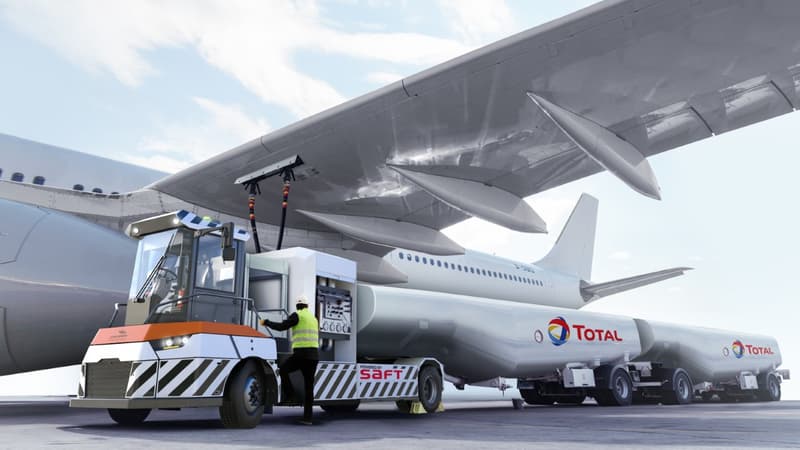 Destiné au site industriel d’Airbus à Toulouse, ce prototype sera capable de tracter deux  citernes  de 30  tonnes  de carburant chacune.