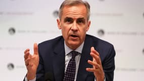 Le gouverneur de la Banque d'Angleterre, Mark Carney.