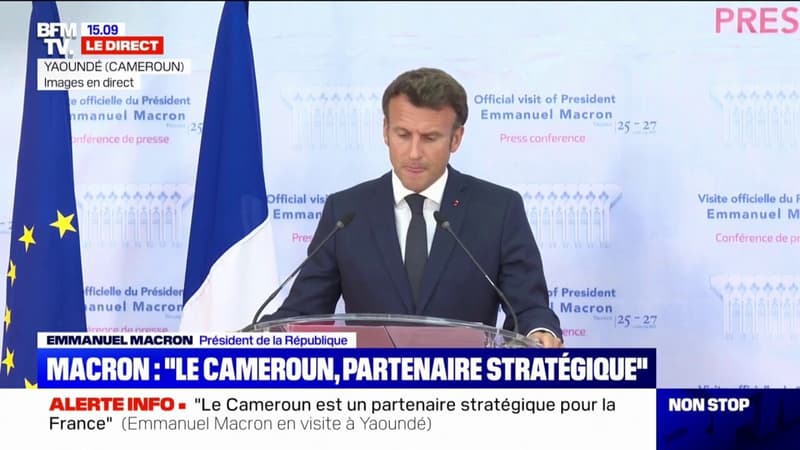 Cameroun: pour Emmanuel Macron, les conséquences de la guerre en Ukraine 