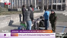 Nos reporters RMC ont rencontré deux Français, Anna et Mohamed, à Lviv
