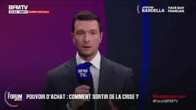 FORUM BFMTV - "Si j'arrive au pouvoir, je mets la TVA à 0% sur les produits de première nécessité", déclare Jordan Bardella, président du RN