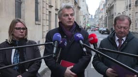 Fabien Roussel, secrétaire national du Parti communiste français, à l'issue de sa rencontre avec le Premier ministre Sébastien Lecornu le 22 décembre 2025