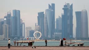 Une vue de Doha en mars 2025