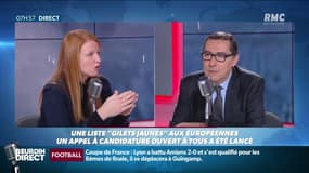 Ingrid Levasseur sur RMC: "Il faut arrêter de dire que les 'gilets jaunes' sont apolitiques: on fait de la politique!"