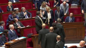 Passe d'armes entre Marine Le Pen et Bruno Le Maire à l'Assemblée nationale, mardi 4 octobre 2022. 