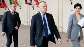 Carlo Cottarelli arrivant à la présidence à Rome, le 28 mai 2018.