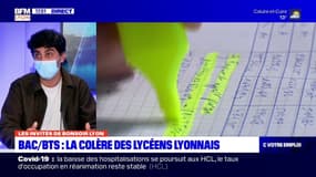 Bac/BTS : la colère des lycéens lyonnais