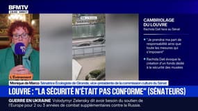 Monique de Marco, sénatrice Écologiste, confie qu'elle a été "effarée" par le peu de sécurité au musée du Louvre