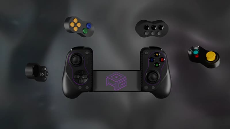 CES 2026: X5 Alteron, la manette rétro et totalement modulaire, taillée pour accompagner nos jeux sur smartphone, tablette, PC et même Nintendo Switch