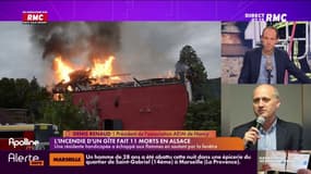 Incendie en Alsace: “Pour échapper aux flammes, elle a dû sauter par la fenêtre” 