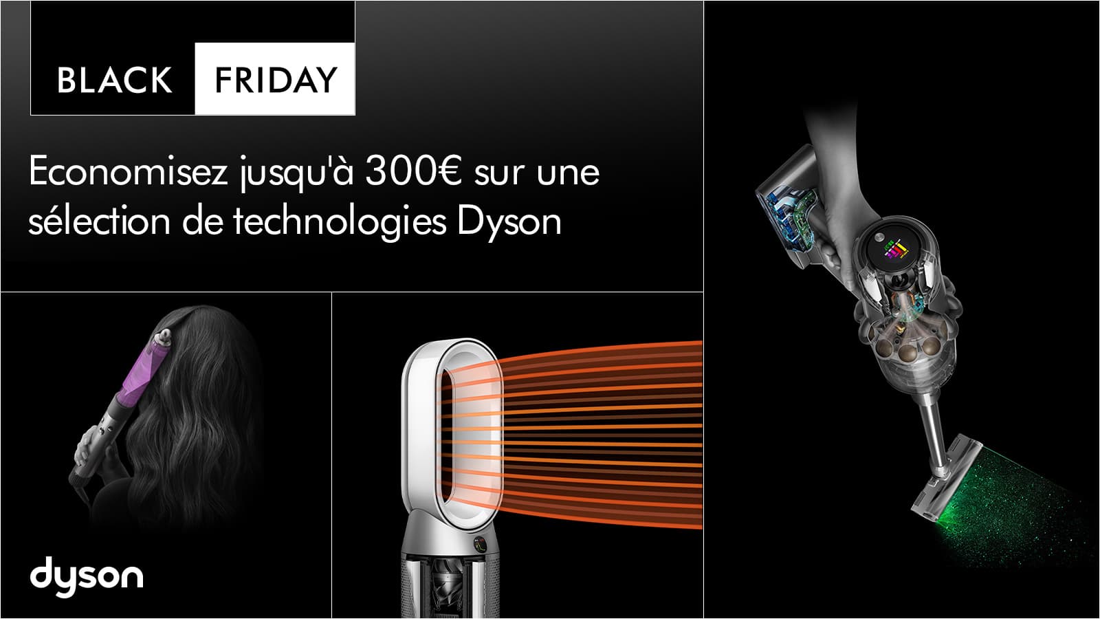 Dyson vous propose une offre que vous n'auriez jamais pu espérer sur ses aspirateurs pendant le Black Friday