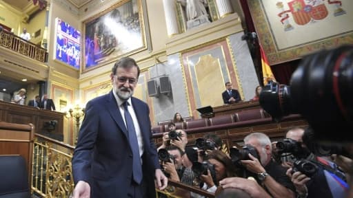 Le Premier ministre espagnol Mariano Rajoy, le 13 juin 2017 à Madrid