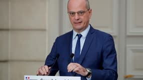 Le ministre de l'Education Jean-Michel Blanquer, le 9 décembre 2020 à Paris