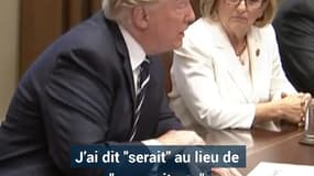 J’ai dit "serait" au lieu de "ne serait pas." Quand la langue de Trump fourche face à Poutine