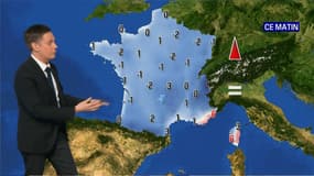 Les prévisions météorologiques du dimanche 3 janvier 2021 avec Guillaume Séchet.