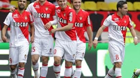 Monaco-Nice : La joie de Berbatov et ses partenaires