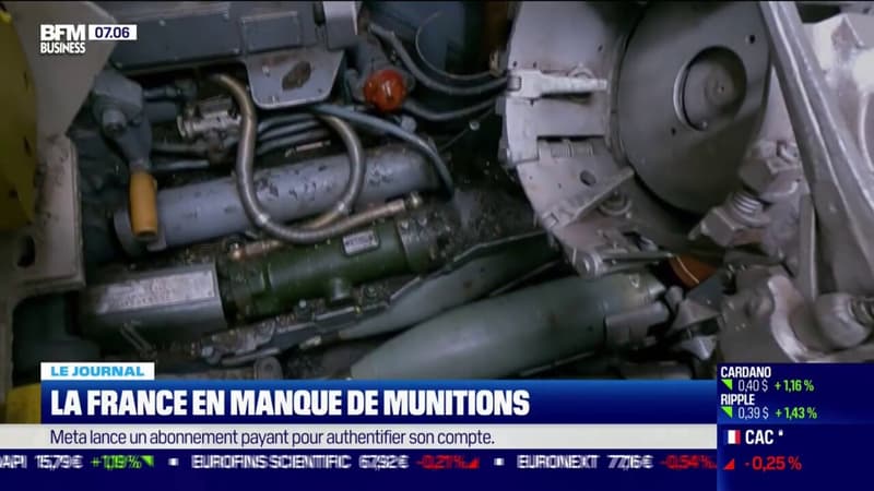 La France en manque de munitions