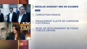 Soupçons de financement libyen: Nicolas Sarkozy mis en examen et placé sous contrôle judiciaire