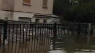 Inondations à Villeneuve-Saint-Georges : le quartier du Blandin inondé - Témoins BFMTV