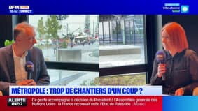 Bruno Bernard invité de BFM Lyon : trop de chantiers dans la métropole ?