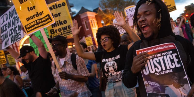 La mort de Michael Brown, en août à Ferguson, avait déjà suscité l'indignation aux Etats-Unis.