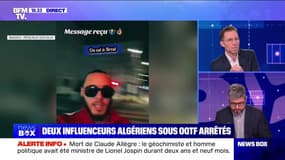 Deux influenceurs algériens sous OQTF arrêtés - 04/01