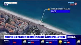 Nice: deux plages évacuées à cause d'une pollution aux hydrocarbures
