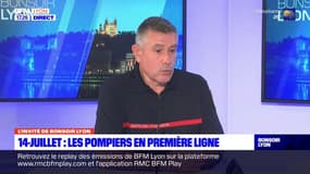 L'invité de Bonsoir Lyon : Emmanuel Clavaud, directeur du SDMIS de Lyon et du Rhône