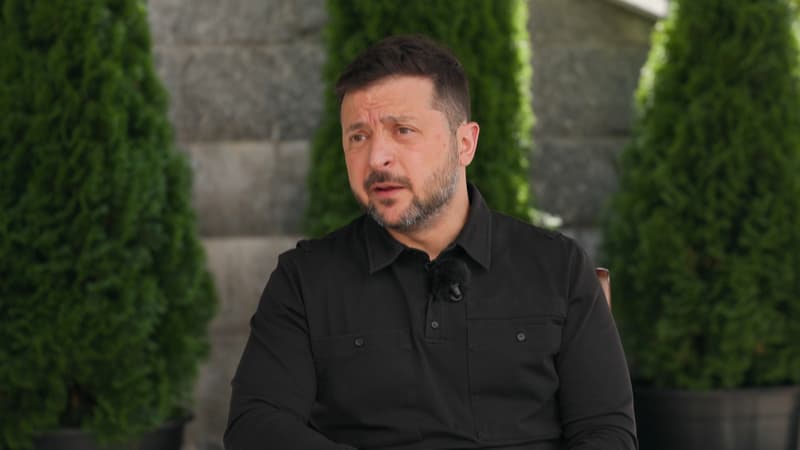 DOCUMENT BFMTV. "Les Français comprennent l'Ukraine": Volodymyr Zelensky salue l'engagement de la France pour parvenir à "une paix sûre"