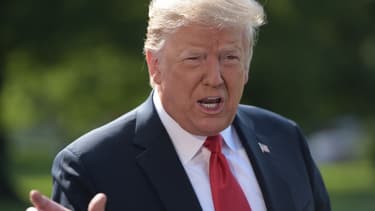 Donald Trump à la Maison Blanche le 23 juin 2020.