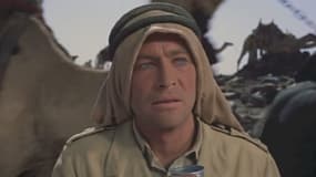 Peter O'Toole dans son rôle le plus marquant, celui de "Lawrence d'Arabie".