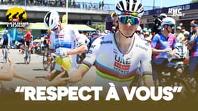 Tour de France (E11) : "Un grand respect à vous", Pogacar remercie le peloton