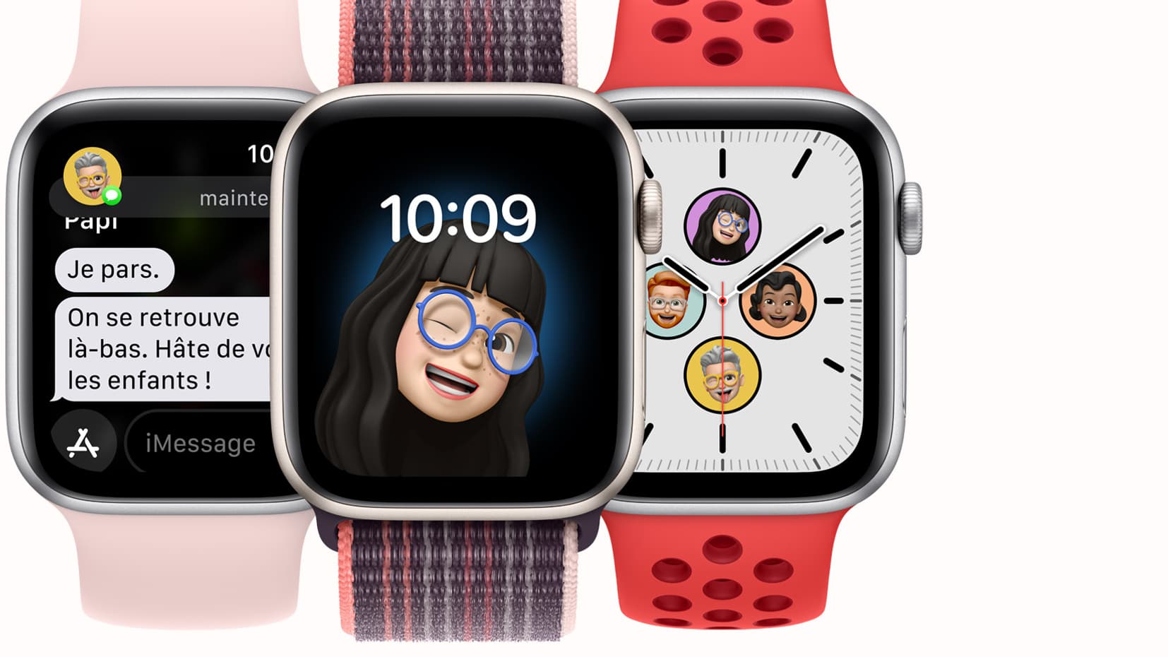 Avec Configuration familiale, l'Apple Watch SE est un bon investissement pour un proche sans iPhone dont vous voulez suivre l'utilisation. Avec Configuration familiale, l'Apple Watch SE est un bon investissement pour un proche sans iPhone dont vous voulez suivre l'utilisation.