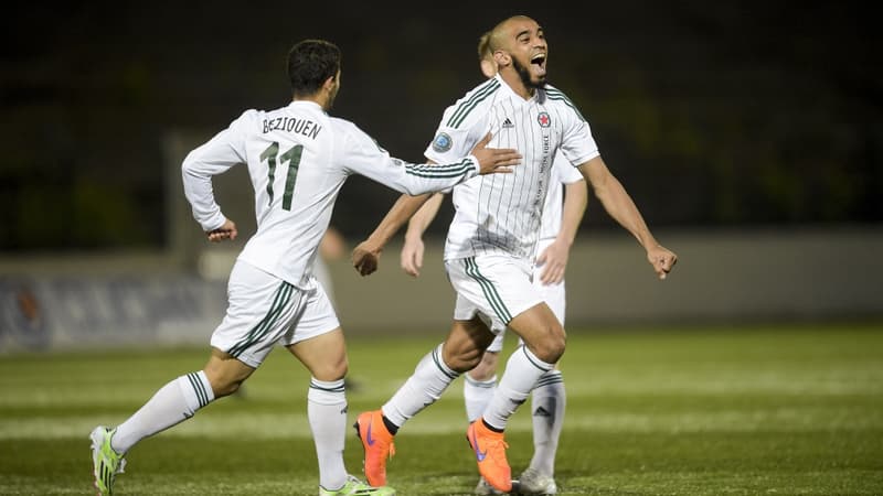 La joie des joueurs du Red Star