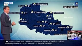 Météo: un temps froid et agité ce samedi, jusqu'à 9°C à Lille