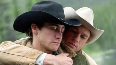 Jake Gyllenhaal et Heath Ledgher dans Le Secret de Brokeback Mountain