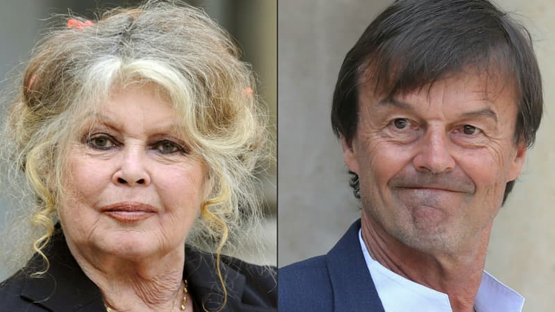 Brigitte Bardot et Nicolas Hulot