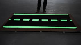 Cette peinture photoluminescente a été inventée par une société girondine Olikrom.