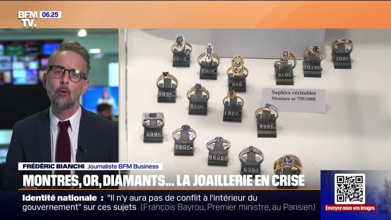 Diamants, or, montres...Le marché de la joaillerie en crise