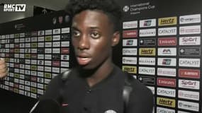 T.Weah : "Si Cavani est fatigué cette saison, je peux vraiment rentrer" 