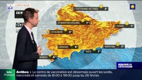 Météo Côte d'Azur: un temps  très ensoleillé, 15°C attendus à Nice