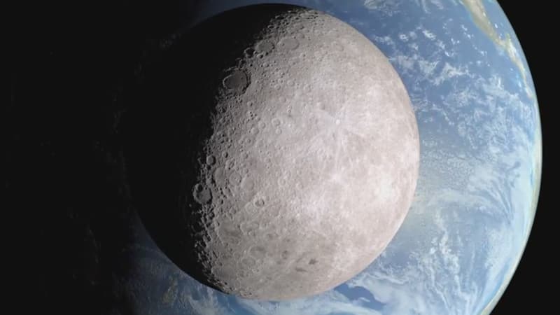 La face cachée de la Lune révélée comme vous ne l'avez jamais vue dans une vidéo de la Nasa.